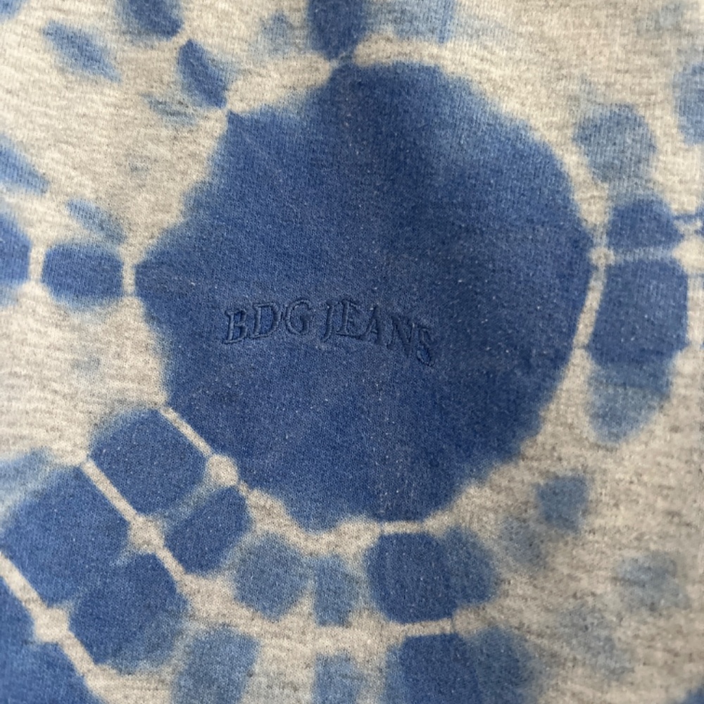 BDG tie dye cropped sweatshirt size small - Picture 3 of 4